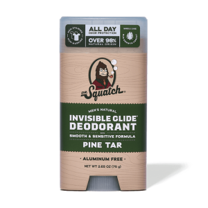 Pine Tar Invisible Glide Deodorant
