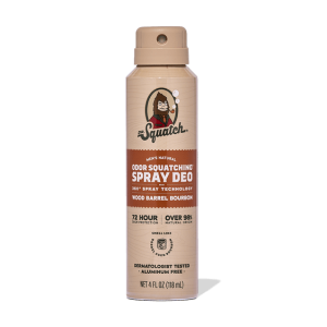 Wood Barrel Bourbon Spray Deodorant