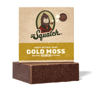 Dr. Squatch Gold Moss | Natural Soap For Men
