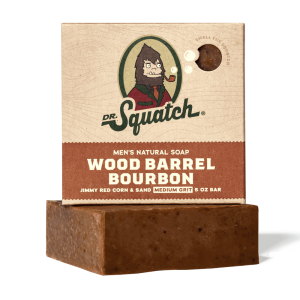Dr. Squatch Wood Barrel Bourbon | Organic Men's Soap