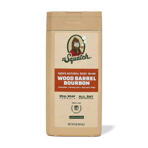 14 oz Wood Barrel Bourbon Exfoliating Body Wash